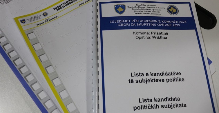 Kosova'da Yerel Seçimler Başladı: 5,626 Aday Yarışıyor