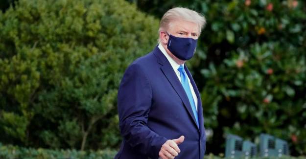 Kovid-19'a Yakalan Trump, Nefes Almakta Güçlük Çekiyor