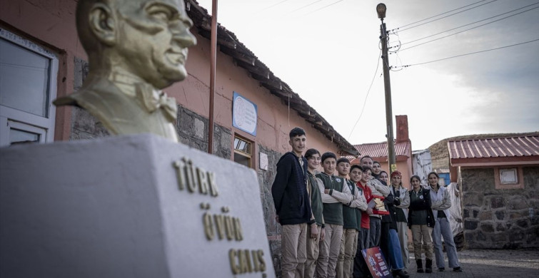 Köy Okulunda Bilim Ateşiyle Yeni Ufuklar Açılıyor