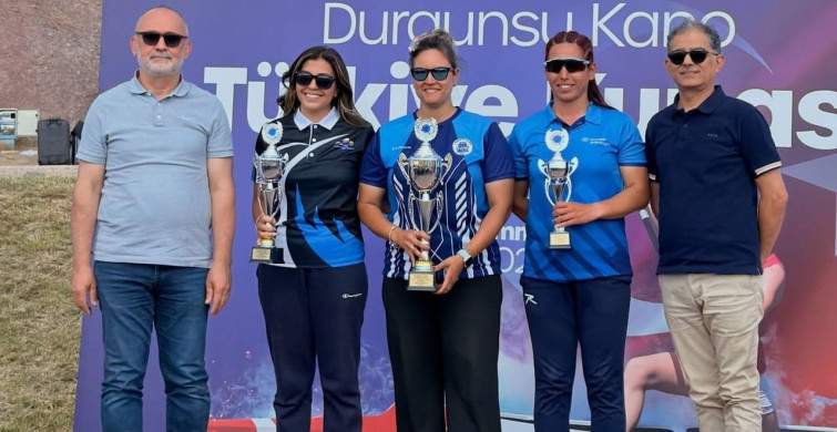 Köyceğiz su sporları sporcuları durgunsu kano genç erkekler Türkiye şampiyonu oldu
