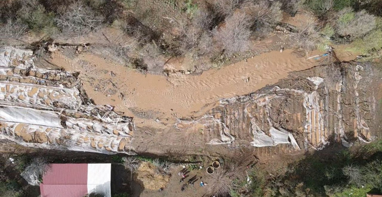 Köyceğiz'de Aşırı Yağışlar Sel Felaketine Neden Oldu