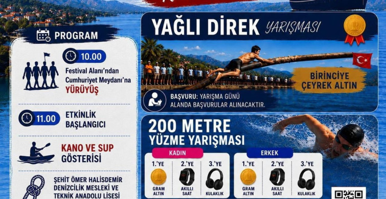 Köyceğiz’de denizcilik ve kabotaj bayramı çeşitli etkinliklerle kutlanacak