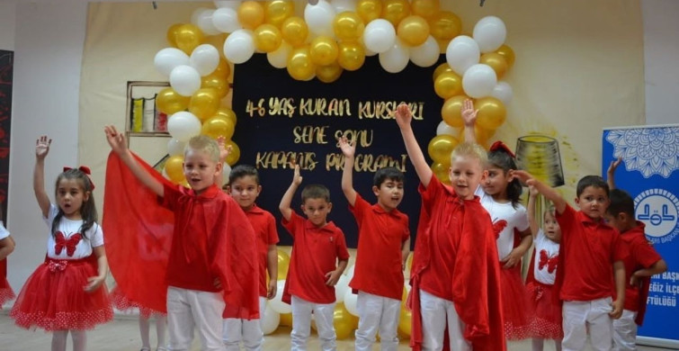 Köyceğiz’de Minik Öğrenciler Duygusal Bir Kapanış Programı Gerçekleştirdi