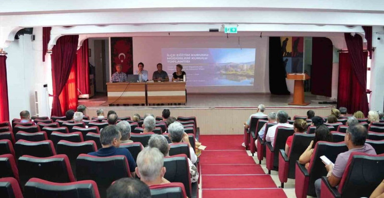 Köyceğiz’de sene sonu müdürler kurulu toplantısı yapıldı