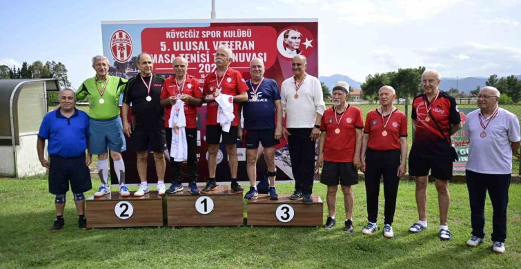 Köyceğiz’de Veteran Masa Tenisi Turnuvası Coşkusu