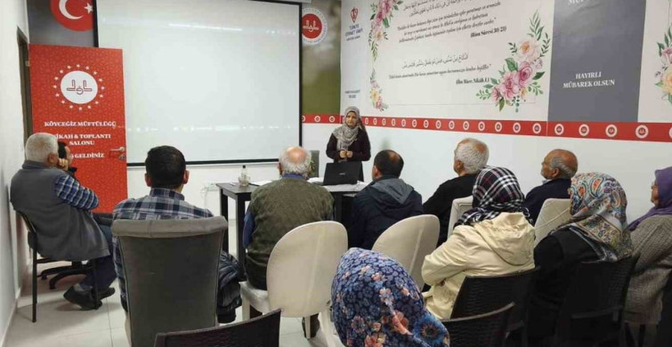 Köyceğiz'den 25 Hacı Adayı Hac Hazırlık Seminerleri ile Eğitim Aldı