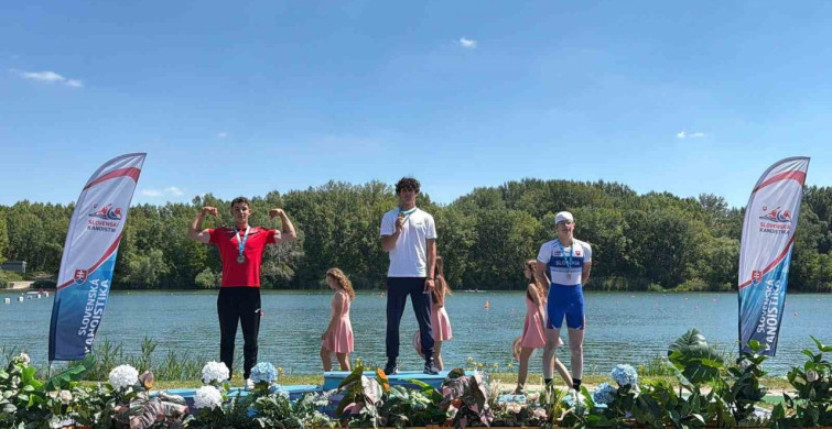 Köyceğizli Kanocular Bratislava'da Altın Madalya Kazandı