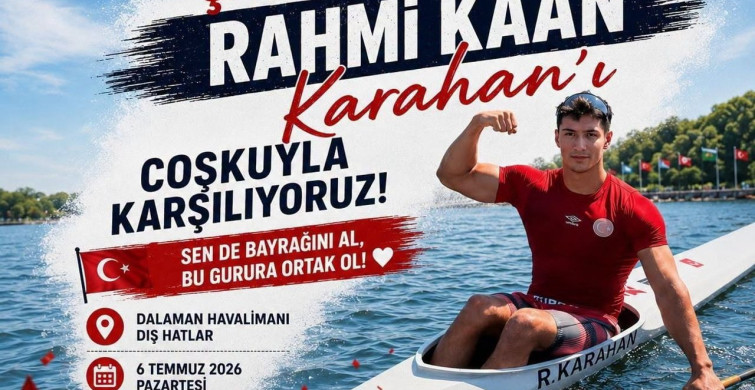 Köyceğizli kanoda dünya şampiyonu karahan, törenle karşılanacak