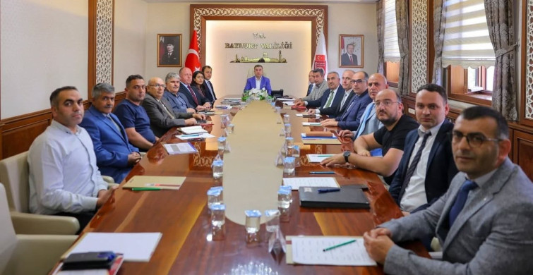 Köylerin altyapı ihtiyaçları toplantıda görüşüldü