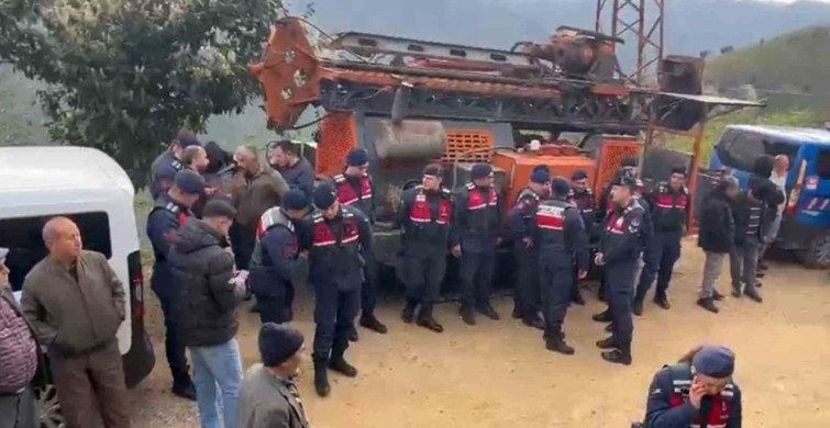 Köylüler Mahkeme Kararına Rağmen Sondaj Faaliyetlerine Müdahale Etti