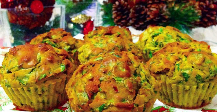 Köz biberli peynirli muffin tarifi : en güzel ve lezzetli köz biberli peynirli muffin nasıl yapılır? Köz biberli peynirli muffin malzemeleri ve tarifi