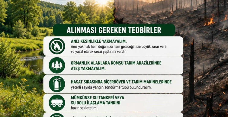 Kozan ilçe tarım müdürlüğü’nden anız uyarısı