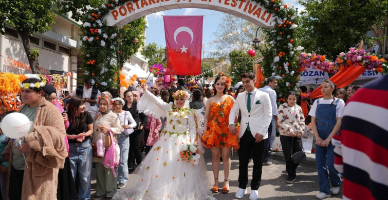 Kozan Portakal Çiçeği Festivali Renkli Anlarla Gerçekleşti