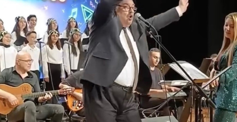 Kozlu Okul Müdürü İbrahim Uğur Metin'in 90’lar Konseri Performansı Sosyal Medyada Gündem Oldu