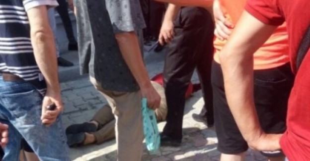 Küçük Kızının Yanında Güpegündüz Tarandı!