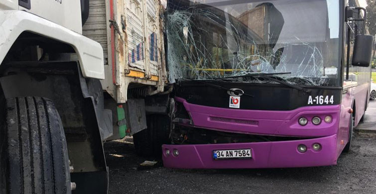 Küçükçekmece’de Korkutan Kaza Meydana Geldi