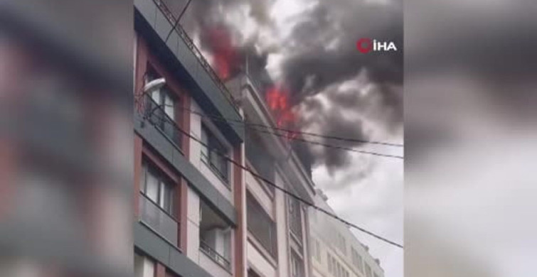 Küçükçekmece'deki Yangın Paniği