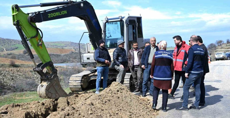 Kula'da 10 Yıl Süren Su Sorunu Çözüme Kavuşuyor