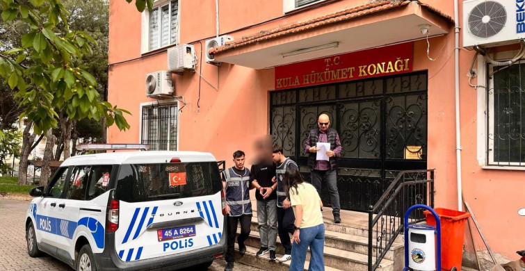 Kula'da Hakkında Kesinleşmiş Ceza Bulunan Şahıs Tutuklandı