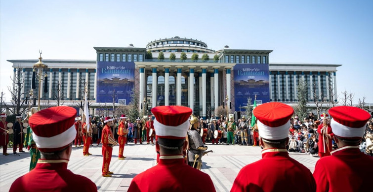 Külliye'de Ramazan'da Jandarma Mehteran Konseri