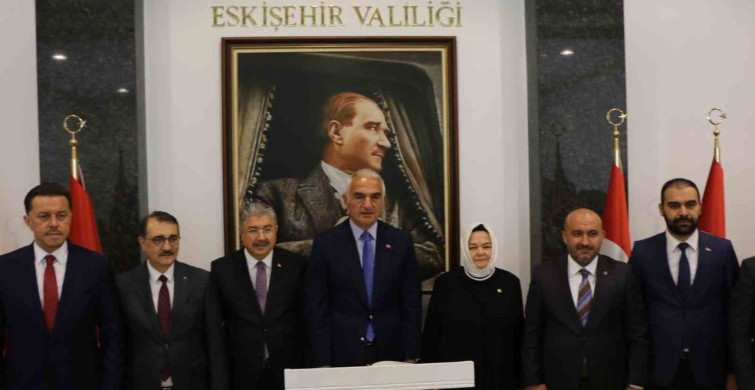 Kültür ve Turizm Bakanı Ersoy, Eskişehir Valiliği'ni Ziyaret Etti