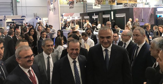 Kültür ve Turizm Bakanı Mehmet Nuri Ersoy Londra'da Dünya Seyahat Fuarı'nda Konuştu!