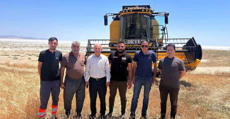 Kulu'da arpa hasadı başladı