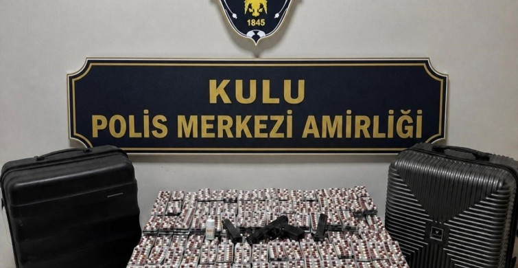 Kulu'da uyuşturucu tacirlerine operasyon gerçekleştirilmesi