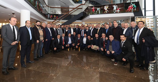 Kulüp Başkanlarından TFF Başkanı Demirören’e Ziyaret!