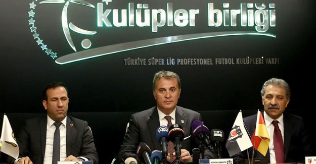 Kulüpler Birliği'nden Yıldırım Demirören'e Teşekkür Mesajı