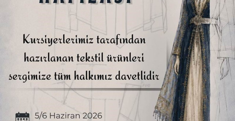 Kumaşın Hafızası Sergisi: Moda Tasarım Kursiyerlerinin Eserleri