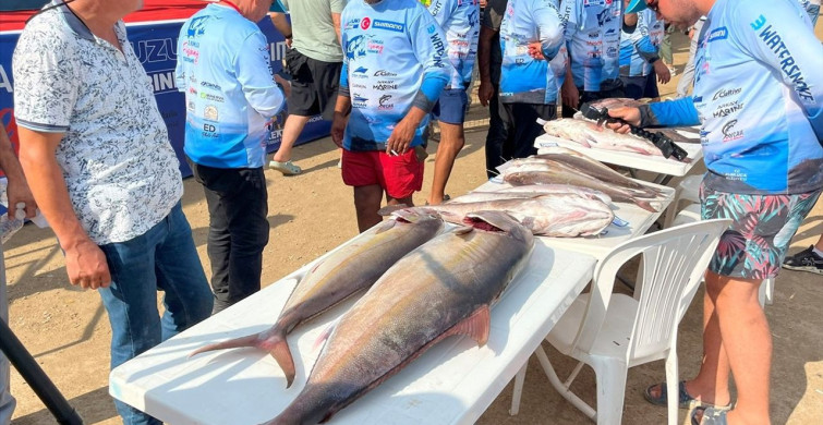 Kumluca'da Amatör Balıkçılık Yarışması Sonuçlandı