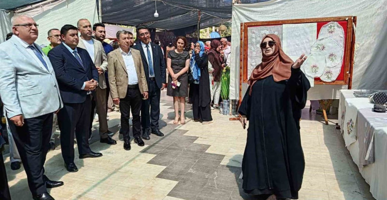 Kumluca'da Halk Eğitimi Merkezi Sergisi Açıldı