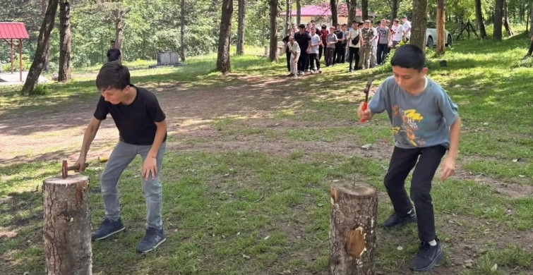Kumru'da hafızlık öğrencilerine piknik etkinliği düzenlendi