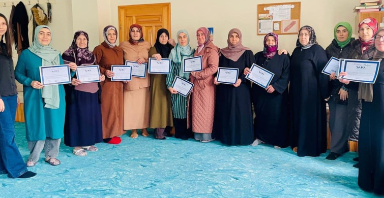 Kur'an Kursu Kursiyerlerine SAHA Eğitimi Verildi