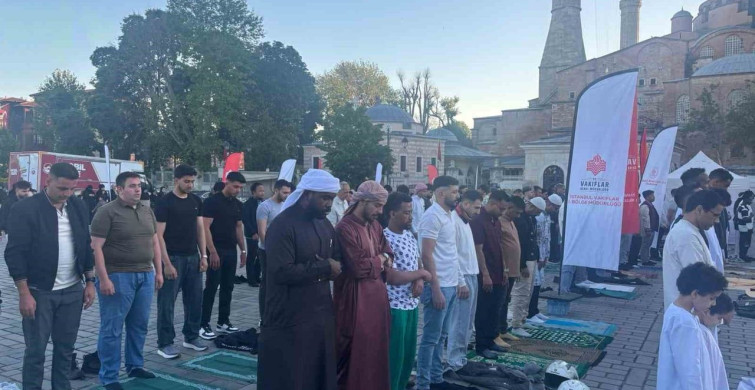 Kurban Bayramı Namazı Ayasofya’da Kılındı
