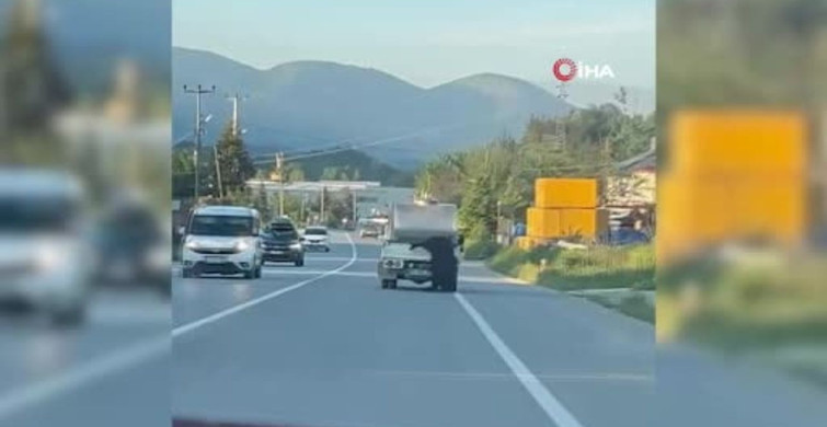 Kurbanlık Hayvan Akıl Almaz Şekilde Sürükleniyor