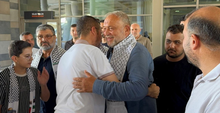 Küresel Sumud Filosu Aktivisti Bekir Turunç Mersin'de Karşılandı