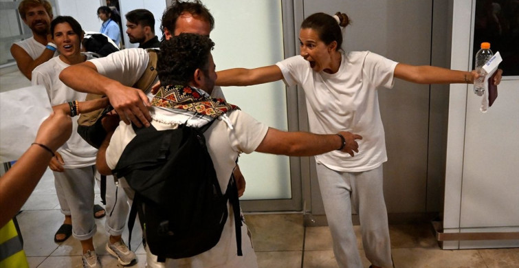 Küresel Sumud Filosu Aktivistleri İspanya'ya Döndü