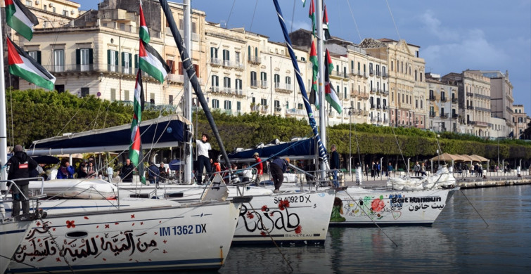 Küresel Sumud Filosu İspanya’dan Çıktı, Sicilya’ya Ulaştı