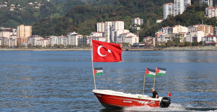 Küresel Sumud Filosu'na Destek İçin Karadeniz'e Yola Çıktılar