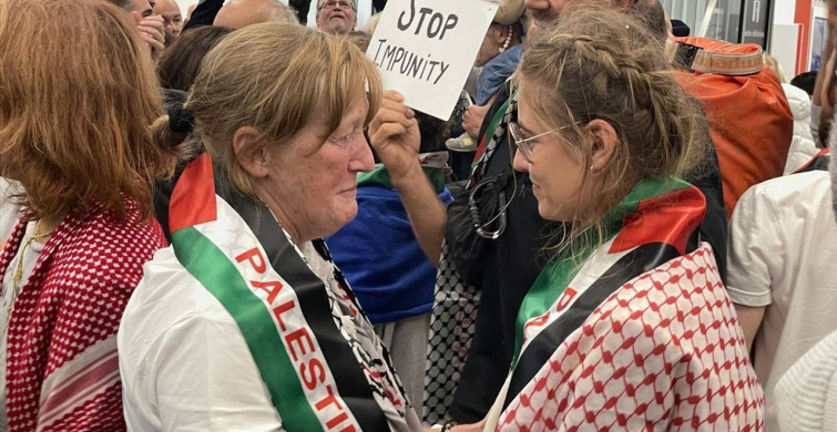 Küresel Sumud Filosu'ndan Gelen Aktivistler Fransa'ya Döndü