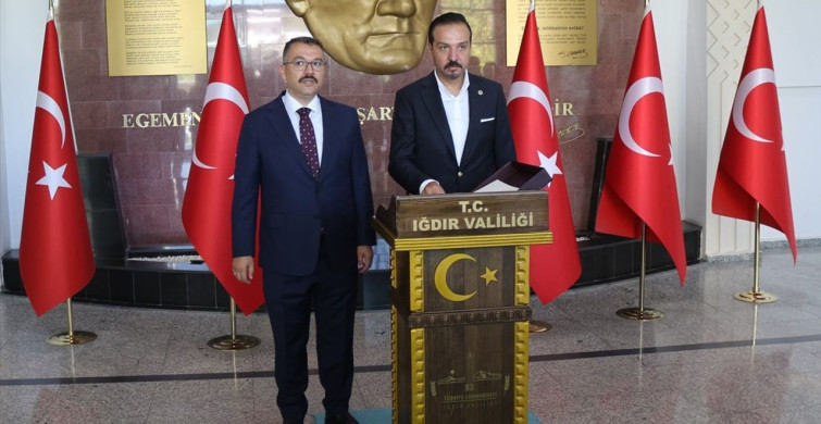 Kürşad Zorlu Iğdır'da Çeşitli Ziyaretlerde Bulundu