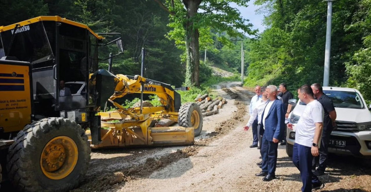 Kurukavak Köyü'ne Yeni Yol Projesi