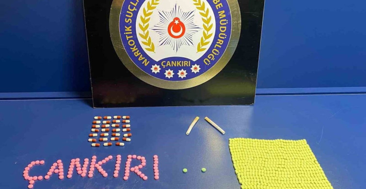 Kurye Kılığında Uyuşturucu Taşıyan Şahıs Çankırı'da Yakalandı