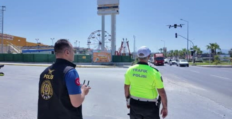Kuşadası’nda Dron Destekli Trafik Denetimleri Artırıldı