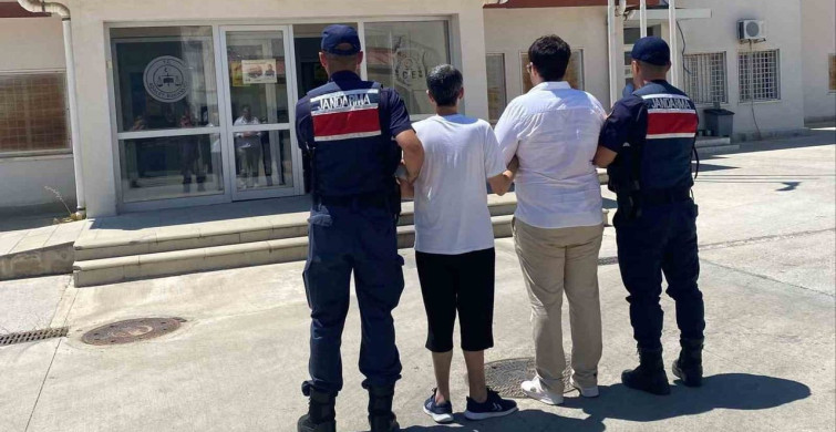 Kuşadası'nda hapis cezaları bulunan iki hükümlü yakalandı