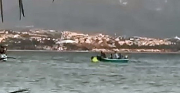 Kuşadası'nda jet ski kazası: Sürücü yara almadan kurtarıldı