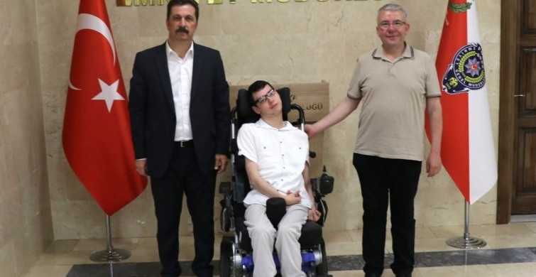 Kütahya İl Emniyet Müdürü'nden Özel Bireylere Destek Ziyareti