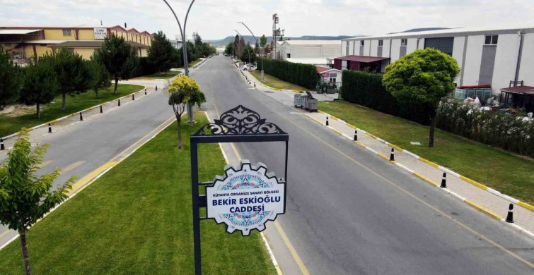 Kütahya OSB’de iki caddeye sanayicilerin isimleri verildi